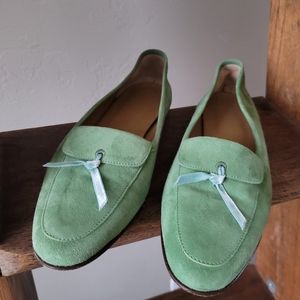 JCREW SUEDE FLATS 6